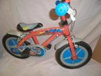 Kinderfietsje CARS 14" rood, Ophalen, Zo goed als nieuw, Minder dan 16 inch, Cars Lichtning Mcqueen