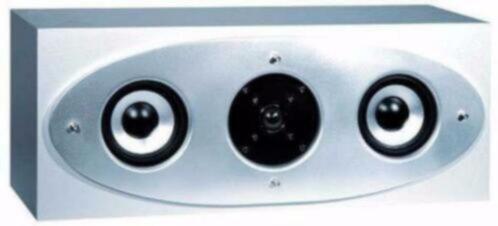 Center speaker 2-Weg, 60 Watt Zilver-Grijs Nieuw, Audio, Tv en Foto, Luidsprekerboxen, Nieuw, Center speaker, 60 tot 120 watt