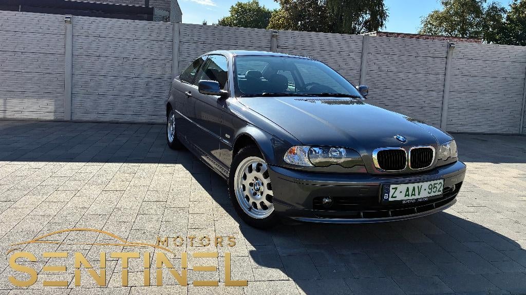 BMW E46 318Ci // AUTOMAAT // LEDER // CRUISE // ZETELVERW., Autos, BMW, Entreprise, Achat, Série 3, Air conditionné, Ordinateur de bord