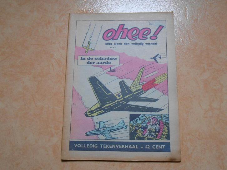 ohee 29b In de schaduw der aarde 1963 1 ste druk. Nederlands, Boeken, Stripverhalen, Zo goed als nieuw, Eén stripboek, Ophalen of Verzenden