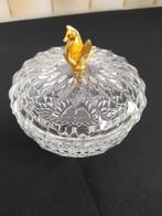 bonbonière in kristal, Antiek en Kunst, Antiek | Glaswerk en Kristal, Ophalen of Verzenden