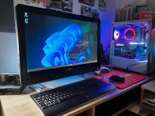 Dell Aio 9010 i7/16gb/ssd/23touch full HD win11 + battocera, Computers en Software, Computerbehuizingen, Gebruikt, Ophalen