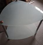 Bijzet tafeltje, Ophalen, Zo goed als nieuw, Overige vormen, Glas