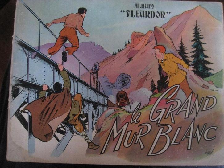 ZEPHYR BD BROCHARD de grote witte muur fleurdor 1955, Boeken, Stripverhalen, Gelezen, Eén stripboek, Verzenden