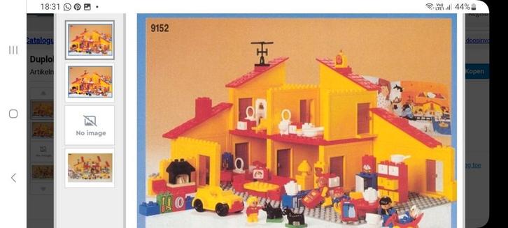Lego duplo: Grote speelhuis 9152 uit 1988 (CI), Enfants & Bébés, Jouets | Duplo & Lego, Comme neuf, Duplo, Enlèvement ou Envoi