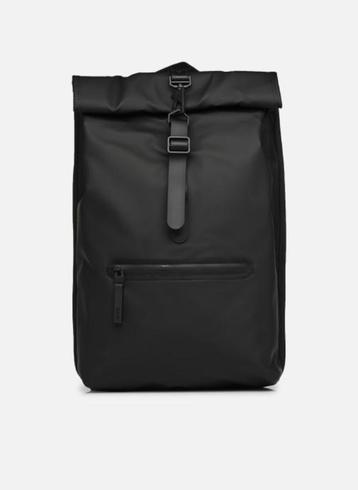 Rains Rolltop Rucksack / Rugzak – Nieuw, zwart beschikbaar voor biedingen