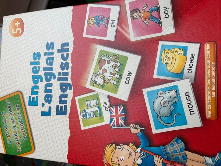Al spelend Engels leren memo en bingo, Collections, Cartes à jouer, Jokers & Jeux des sept familles, Comme neuf, Enlèvement ou Envoi
