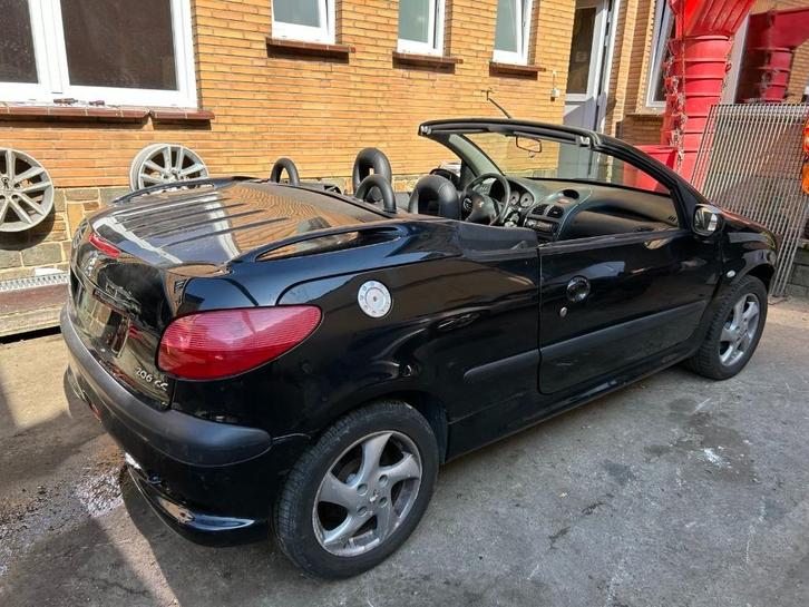 Peugeot 206 klaar voor registratie, Auto's, Peugeot, Particulier, Lederen bekleding, Open dak, Benzine, Euro 3, Cabriolet, 2 deurs