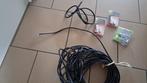 câble pour parabole +/- 15 mètres, Ophalen of Verzenden, Coaxiale kabel