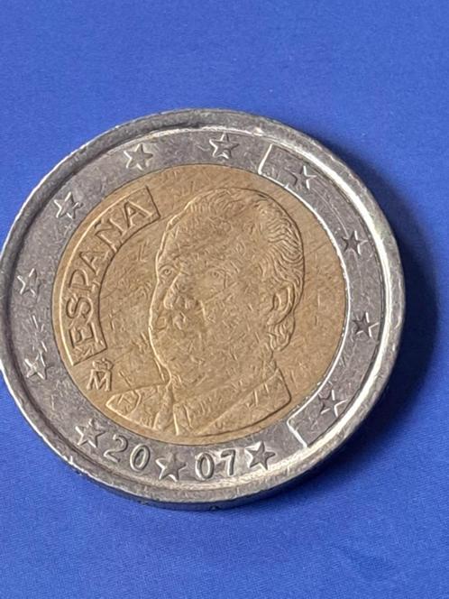 2007 Spanje 2 euro, Postzegels en Munten, Munten | Europa | Euromunten, Losse munt, 2 euro, Spanje, Verzenden