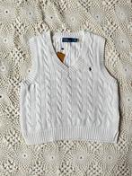 Ralph Lauren Debardeur kabel - wit - S, Wit, Nieuw, Ophalen of Verzenden, Ralph Lauren