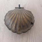 Koperen asbak schelp, Ophalen of Verzenden