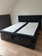 Bed boxspring zwart, Huis en Inrichting, Ophalen, Zwart