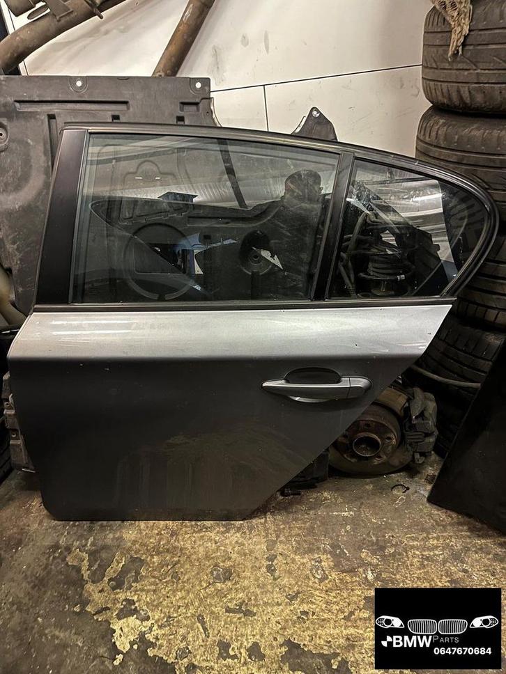 Deur LA Bmw 1-Serie E87 spacegrau, Auto-onderdelen, Carrosserie, Deur, BMW, Achter, Links, Gebruikt, Ophalen