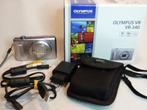 Olympus VR-340, SD, accu, oplaadkabel, videokabel, tas, doos, Full HD, Ophalen of Verzenden, Zo goed als nieuw, 8 tot 20x