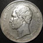 Argent - Belgique - 5 Francs - Leopold II - 1851, Argent, Enlèvement ou Envoi, Monnaie en vrac, Argent