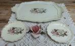 SALE Klein Italiaans barok dienblaadje, onderzetters, rozen, Antiek en Kunst, Ophalen of Verzenden