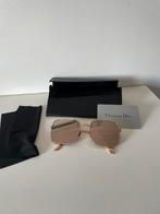 Zonnebril cristian dior - oud roze en goud, Gebruikt, Zonnebril, Ophalen of Verzenden, Roze