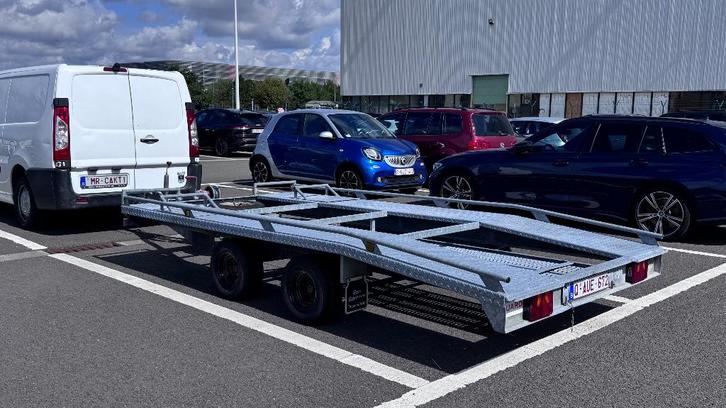 Autoremorque (remorque, voiture, remorque), Autos : Divers, Remorques, Comme neuf, Enlèvement ou Envoi