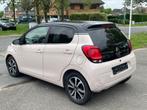 Citroën C1 1.0i, 6/2020, 73.137Km, Airco, Camera, Garantie, Autos, Citroën, 5 places, Cuir, Berline, Beige