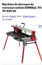 Table de coupe a eau, Bricolage & Construction, Enlèvement, Comme neuf