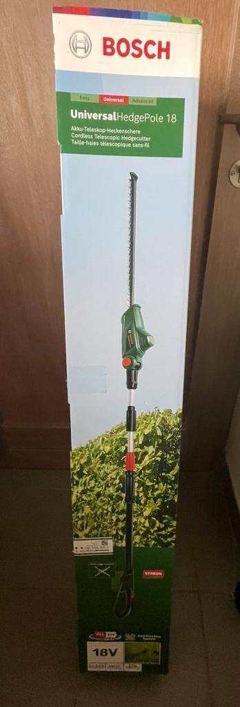 Bosch accu heggenschaar, Tuin en Terras, Heggenscharen, Zo goed als nieuw, Accu, Ophalen