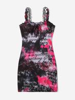 Robe d'été -avec slogan Tie Dye" taille large, Noir, Taille 42/44 (L), Enlèvement ou Envoi, Au-dessus du genou