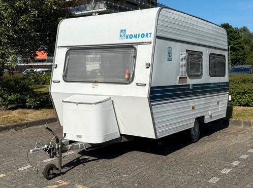 Caravan Knaus -750kg gerenoveerd incl voortent, Caravans en Kamperen, Caravans, Particulier, tot en met 6, 500 - 750 kg, Overige