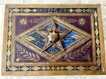 Marqueterie URSS / Russie 1945  beschikbaar voor biedingen