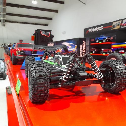 Traxxas Jato 4X4 Bl-2S Groen, Hobby en Vrije tijd, Modelbouw | Radiografisch | Auto's, Nieuw, Auto offroad, Elektro, Schaal 1:8
