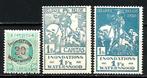 1926 Slachtoffers van de overstroming  OBP 237/9**, Postzegels en Munten, Postzegels | Europa | België, Orginele gom, Ophalen of Verzenden