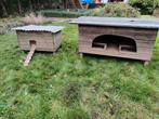 Oud kippenhok en legnest, Dieren en Toebehoren, Pluimvee | Toebehoren, Ophalen, Gebruikt, Kippenhok of Kippenren