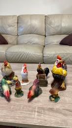 Lot de coq et poules excellent état, Antiquités & Art, Antiquités | Céramique & Poterie