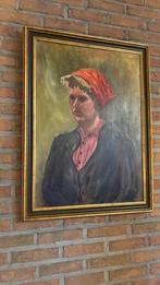 Antiek schilderij (incl prachtige kader), Antiek en Kunst, Ophalen