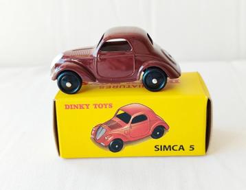 Dinky Atlas _ SIMCA 5 _ ref. 35A, Enlèvement ou Envoi, Comme neuf, Voiture, Dinky Toys