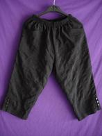 Leuke zomerbroek tot net onder de knie., Maat 38/40 (M), Zwart, Ophalen of Verzenden, Driekwart
