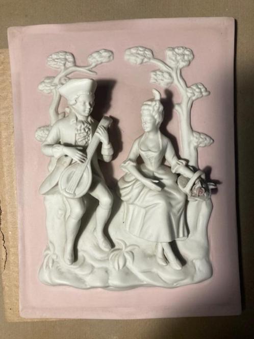 Porseleine beeldje 1950, Antiek en Kunst, Curiosa en Brocante, Ophalen