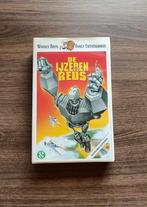 VHS - De ijzeren reus - Nederlands - Warner Bros - €3, Cd's en Dvd's, VHS | Film, Nederlandstalig, Alle leeftijden, Gebruikt, Ophalen of Verzenden