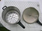 DEMEYERE TRIPLUNDUC 18/10, Kookpan of Snelkookpan, Inox, Ophalen of Verzenden, Zo goed als nieuw