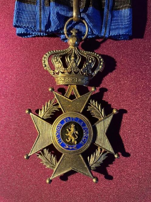 Kruis van Commandeur in de Orde van Leopold II, Verzamelen, Militaria | Algemeen, Overige soorten, Lintje, Medaille of Wings, Ophalen of Verzenden