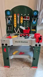 Theo Klein Bosch werkbank voor kinderen met gereedschap, Ophalen