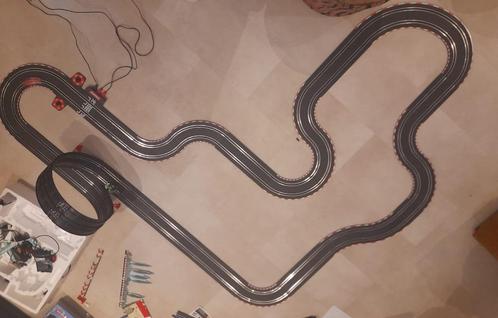 carrera go mario kart + verlenging + auto cars (bliksem)., Kinderen en Baby's, Speelgoed | Racebanen, Gebruikt, Racebaan, Carrera
