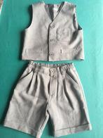 Feestkledij jongen gilet + short 2-3 j Nieuw, Kinderen en Baby's, Kinderkleding | Maat 98, Ophalen of Verzenden, Nieuw, Jongen