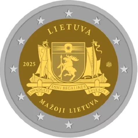 Litouwen 2 Euro cc 2025, Postzegels en Munten, Munten | Europa | Euromunten, Losse munt, 2 euro, Overige landen, Ophalen of Verzenden