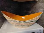 Grote vintage fruitschaal,fruitkom in de vorm van een gondel, Ophalen of Verzenden