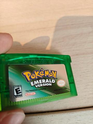 Pokemon emerald Gameboy met doosje