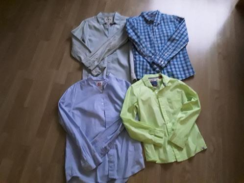 Pakket 4 jongenshemdjes 8-10-12 jaar, Kinderen en Baby's, Kinderkleding | Kinder-kledingpakketten, Gebruikt, Maat 140, Ophalen of Verzenden