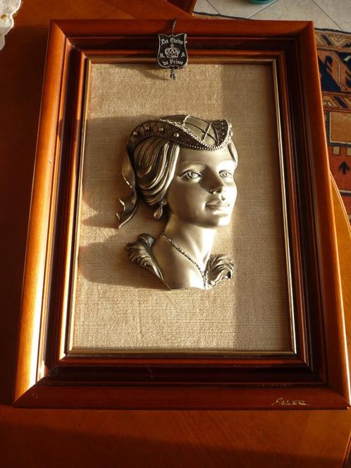 TE KOOP Portretschilderij „The Prince's Etains”, Antiek en Kunst, Antiek | Tin, Ophalen