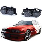 Koplampen set zwart BMW 5 serie E34 1988-2005, Auto diversen, Tuning en Styling, Verzenden