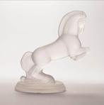Sculpture en verre vintage Franklin Mint Horse, Antiquités & Art, Enlèvement ou Envoi